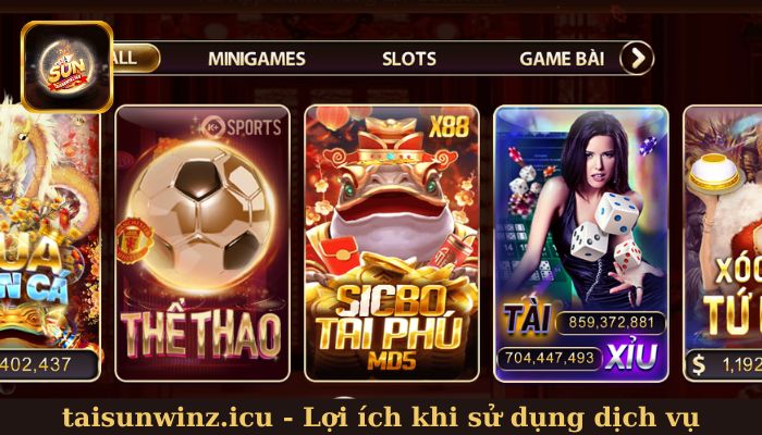 Lợi ích khi sử dụng dịch vụ nạp rút tại Sunwin Lợi ích khi sử dụng dịch vụ nạp rút tại Sunwin